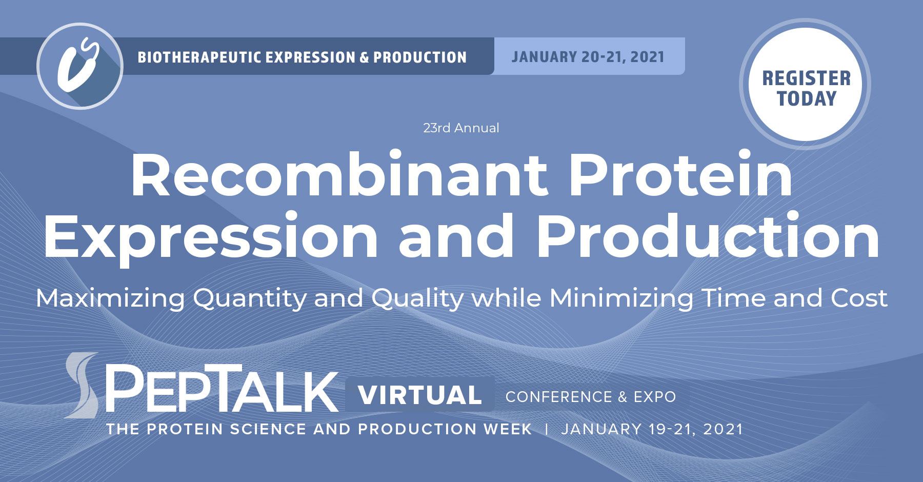 Protein Expression and Production PepTalk 2022